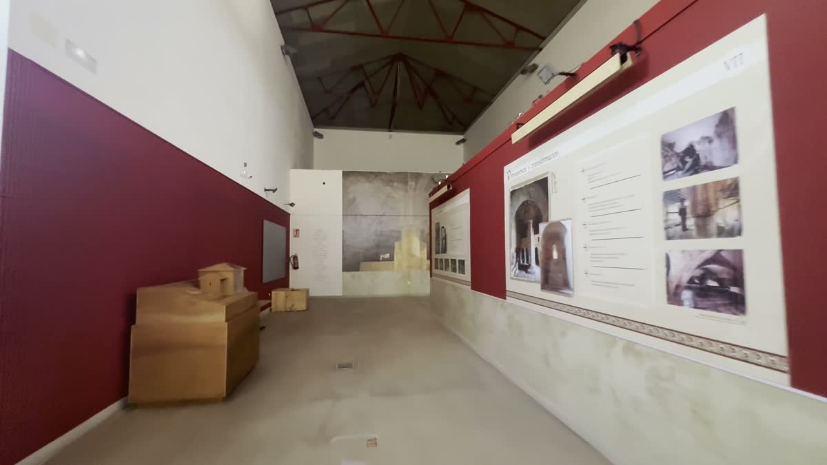Proyección audiovisual sobre las pinturas murales de San Baudelio